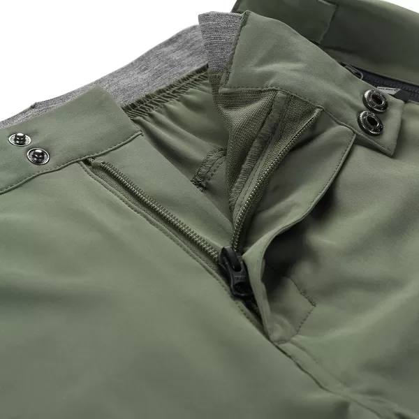  Kratke hlače ALPINE PRO ZAMB MPAA640 ZELENO 