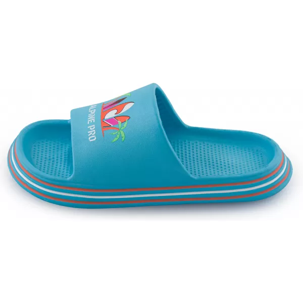  Copati ALPINE PRO LARINO KBTA375 SVETLO MODRA 