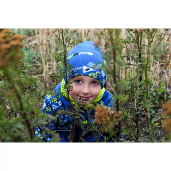  Otroška softshell jakna WAMU BAGR MODRA 