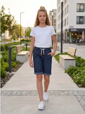 Otroške kratke hlače SAM 73 ROBERT KS 500 TEMEN DENIM