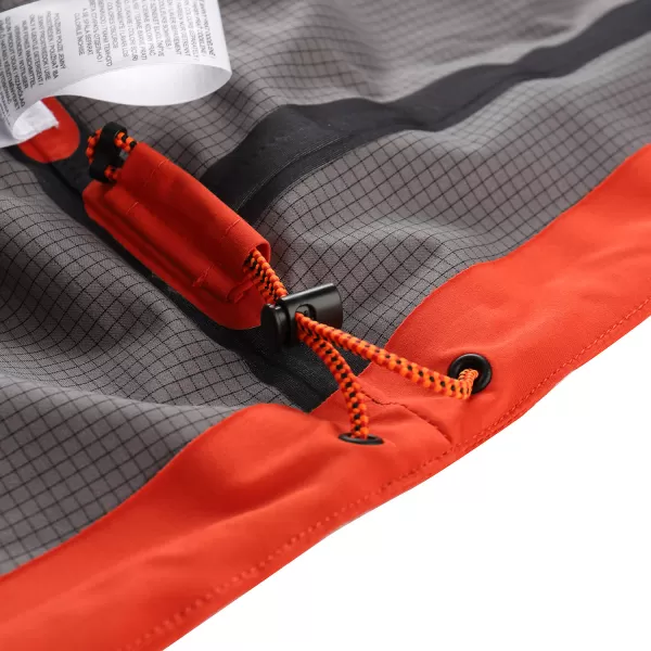  Jakna ALPINE PRO CORT MJCA592 ČRNA/RDEČA 