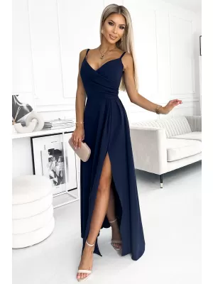 Obleka NUMOCO CHIARA A299-7 SEA -BLUE