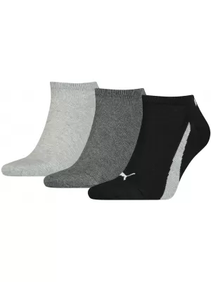 Nogavice PUMA UNISEX LIFESTYLE SNEAKERS 3P 90795101 ČRNO/BELO