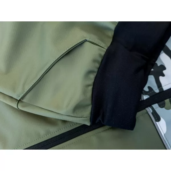  Izolirane otroške softshell hlače WAMU MASKÁČ KAKI 