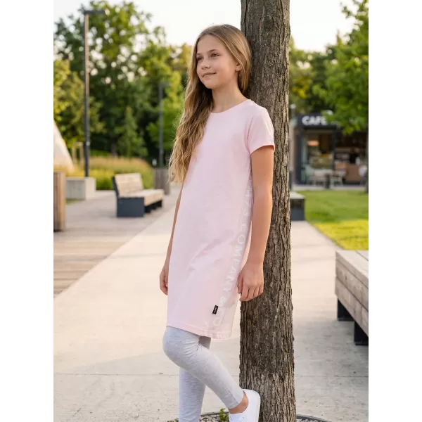  Dekliška obleka SAM 73 PYXIS KZ 500 SVETLO ROZA 