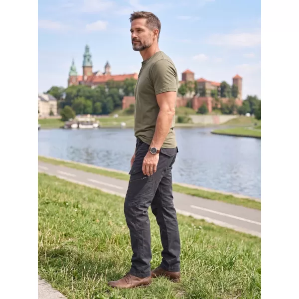  Hlače BRANDIT ADVEN SLIM FIT ČRN 