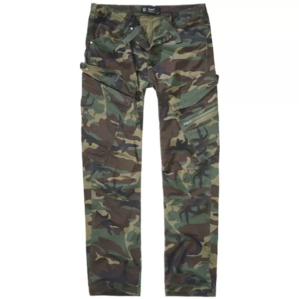 Hlače BRANDIT ADVEN SLIM FIT GOZD 
