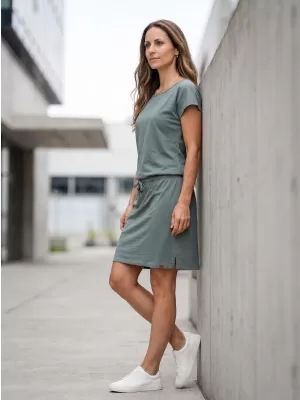 Obleka SAM 73 NORMA WZ 822 ZELENKASTO SIVA
