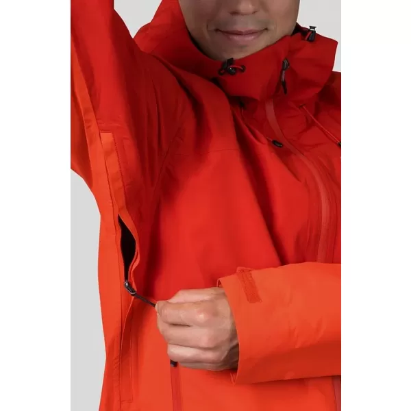  Moška jakna HANNAH ALAGAN ČEŠNJEV PARADIŽNIK/MOLTEN LAVA II 