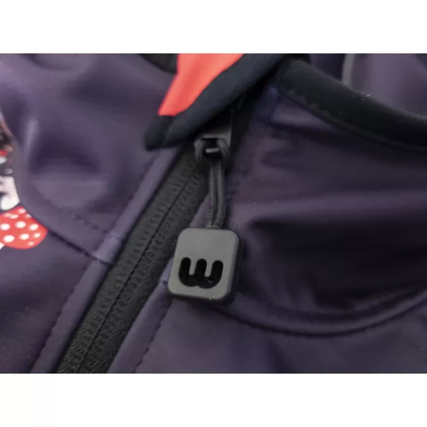  Otroška izolirana softshell jakna WAMU SOVA VIJOLIČNA 