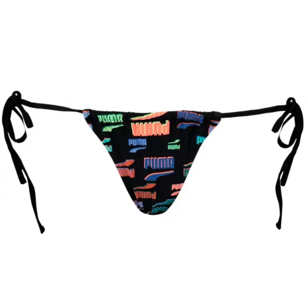  Kopalke PUMA SWIM WOMEN SIDE TIE TANGA STRING 1P 938066-01 ČRNA 