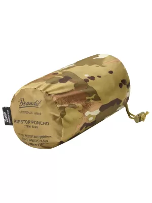 BRANDIT RIPSTOP BD3169 TAKTIČNA KAMUFLAŽNA Pončo Cape Brandit1