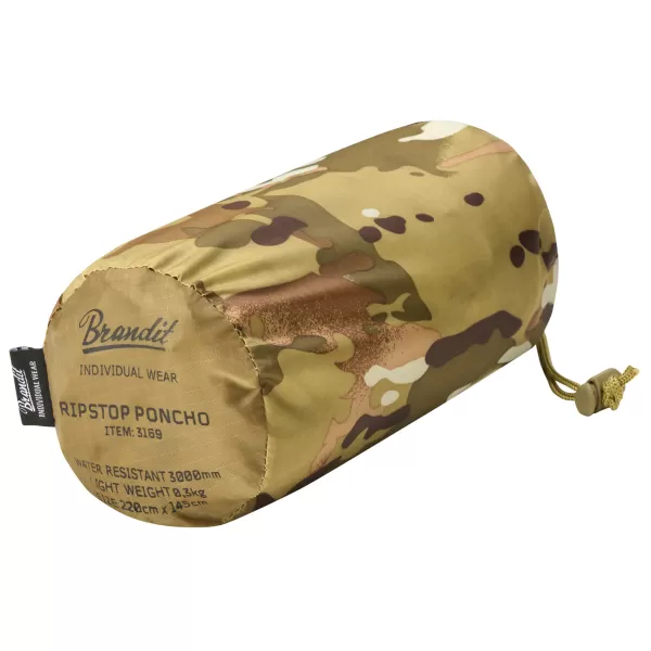  BRANDIT RIPSTOP BD3169 TAKTIČNA KAMUFLAŽNA Pončo Cape Brandit1 