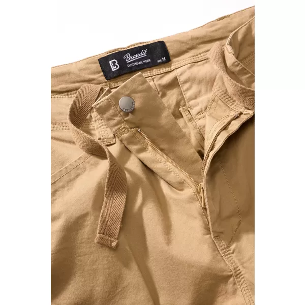  Hlače BRANDIT ADVEN SLIM FIT PEŠČENA 