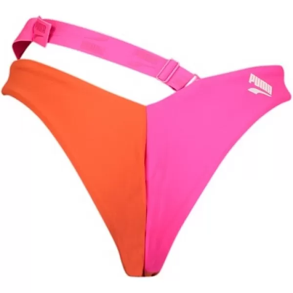  Kopalke PUMA SWIM WOMEN COLOURBLOCK V-SHAPE BRIEF 1P 938071-01 RJAVA 