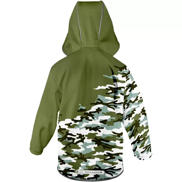  Otroška izolirana softshell jakna WAMU MASKÁČ KAKI 