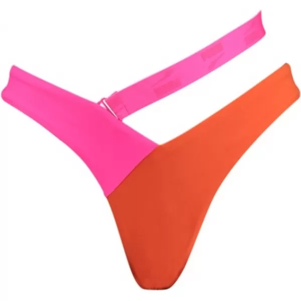  Kopalke PUMA SWIM WOMEN COLOURBLOCK V-SHAPE BRIEF 1P 938071-01 RJAVA 