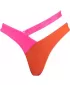 Kopalke PUMA SWIM WOMEN COLOURBLOCK V-SHAPE BRIEF 1P 938071-01 RJAVA