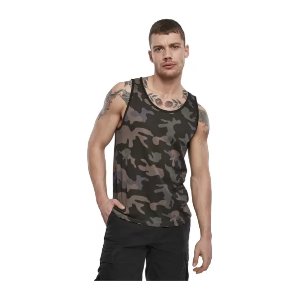  Tank Top BRANDIT US TEMNA KAMUFLAŽA 