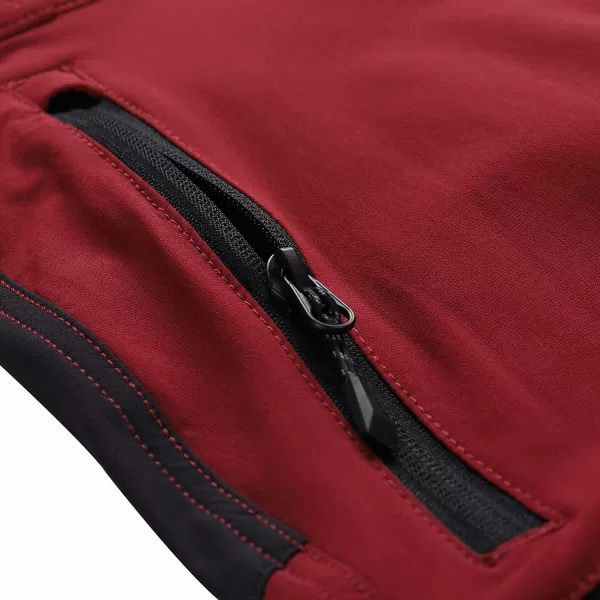  Hlače ALPINE PRO SPAN MPAA631 RDEČA 