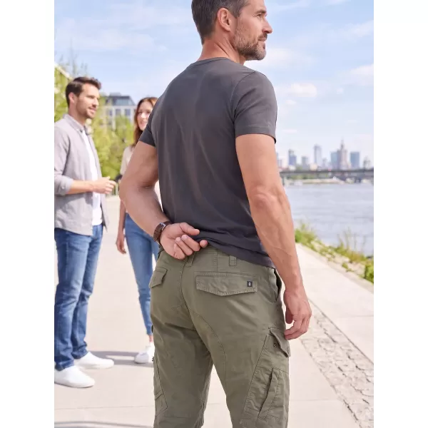  Hlače BRANDIT ADVEN SLIM FIT OLJK 