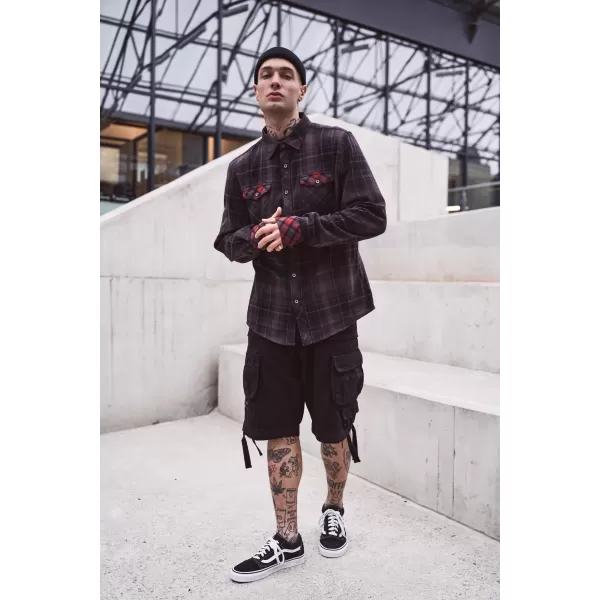  Kratke hlače BRANDIT SAVAGE VINTAGE CARGO ČRN 