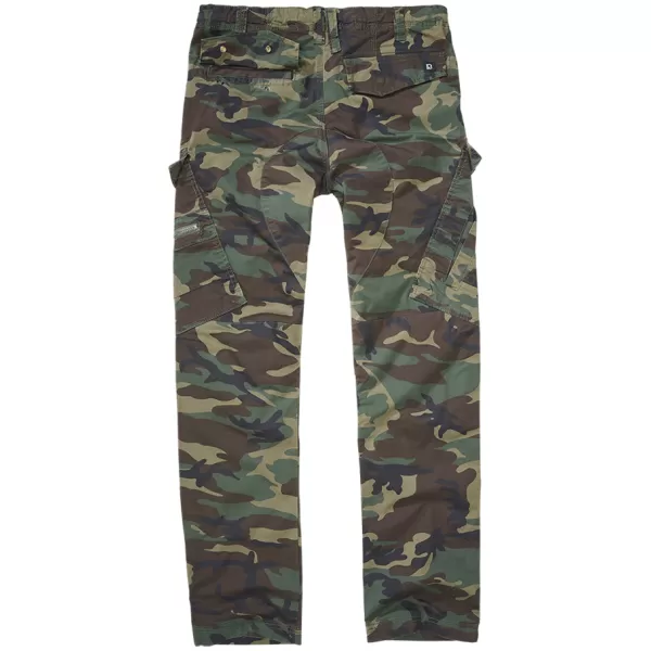  Hlače BRANDIT ADVEN SLIM FIT GOZD 