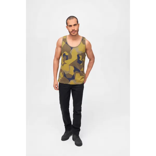  Tank Top BRANDIT US ŠVEDSKA KAMUFLAŽA 