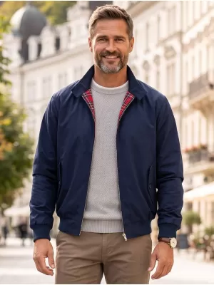 BRANDIT LORD CANTERBURY Moška jakna BD3111 NAVY Brandit1