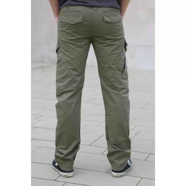  Hlače BRANDIT ADVEN SLIM FIT OLJK 