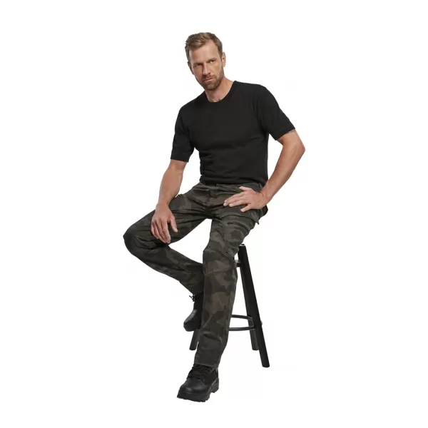  Hlače BRANDIT ADVEN SLIM FIT TEMNA KAMUFLAŽA 