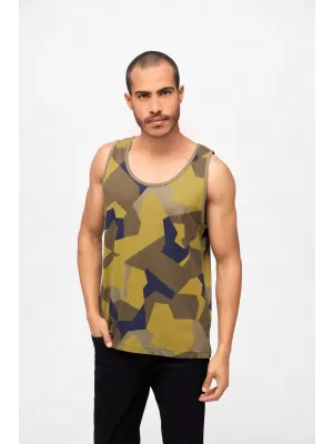 Tank Top BRANDIT US ŠVEDSKA KAMUFLAŽA