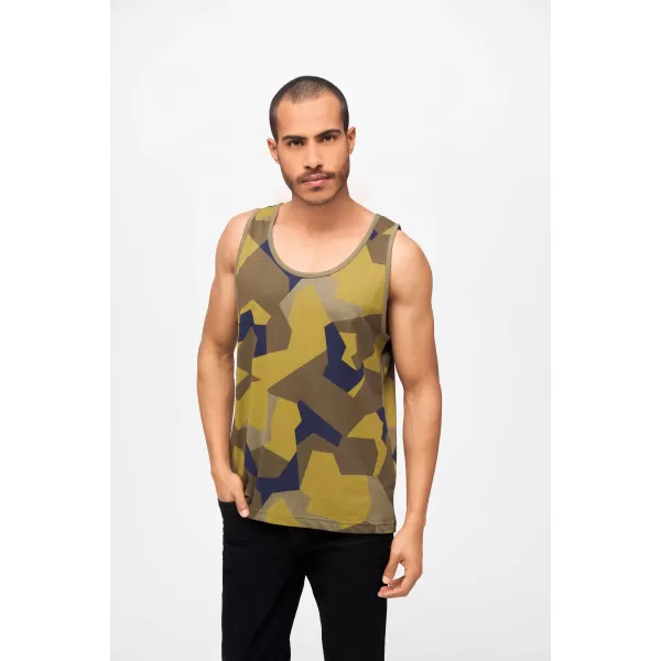  Tank Top BRANDIT US ŠVEDSKA KAMUFLAŽA 
