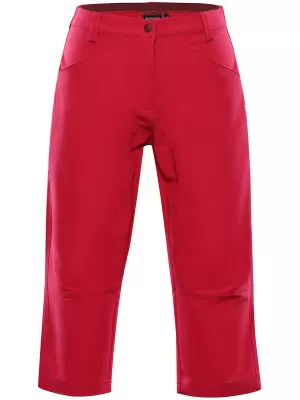 Ženske 3/4 hlače ALPINE PRO WEDERA LPAA637 ROZA