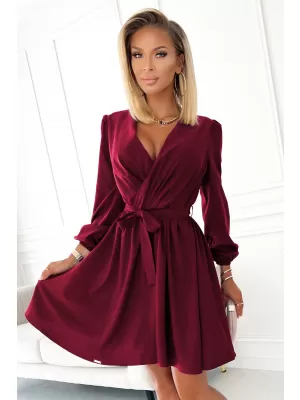 Obleka NUMOCO BINDY A339-3 BURGUND