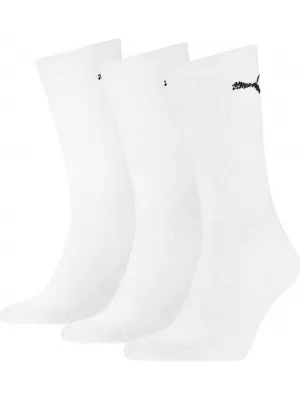 Nogavice PUMA CREW SOCK 3P 88035502 BELA
