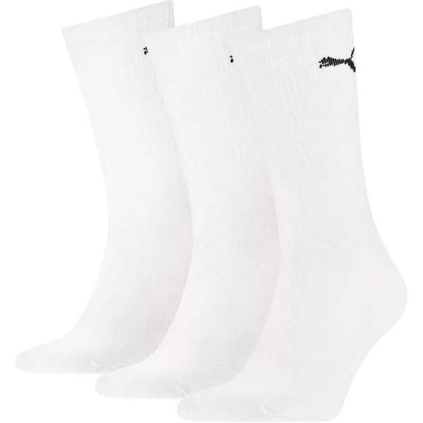  Nogavice PUMA CREW SOCK 3P 88035502 BELA 