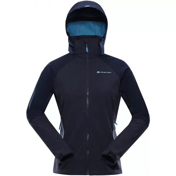  Ženska jakna Softhell ALPINE PRO LANCA LJCA564 TEMNO MODRA 
