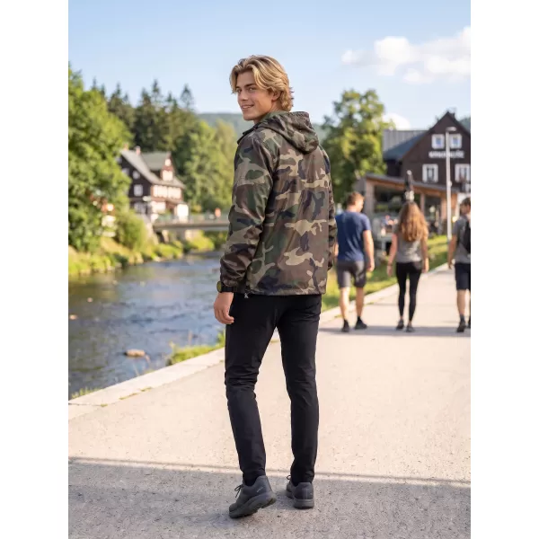  Moška jakna BRANDIT ČEZ GLAVO BD3162 WOODLAND Brandit1 