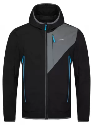 Moška softshell jakna LOAP URAL SFM2304 ČRNA/SIVA