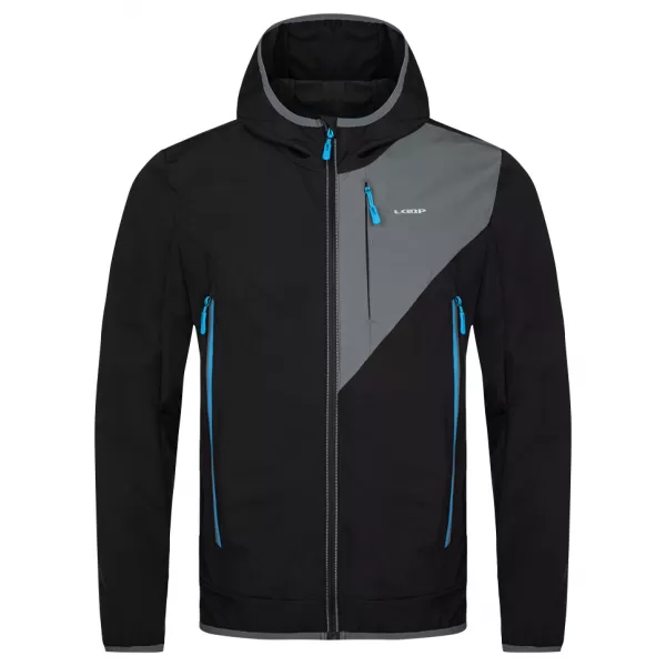  Moška softshell jakna LOAP URAL SFM2304 ČRNA/SIVA 