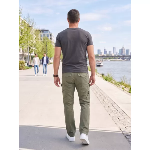  Hlače BRANDIT ADVEN SLIM FIT OLJK 