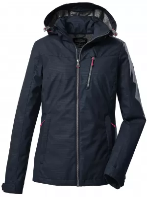 Ženska softshell jakna KILLTEC KOS 91 39141-814 TEMNO MODRA