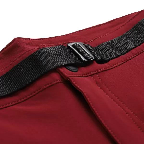  Hlače ALPINE PRO SPAN MPAA631 RDEČA 