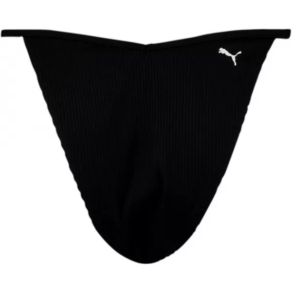  Kopalke PUMA SWIM WOMEN RIBBED TANGA 1P 938068-01 ČRNA 