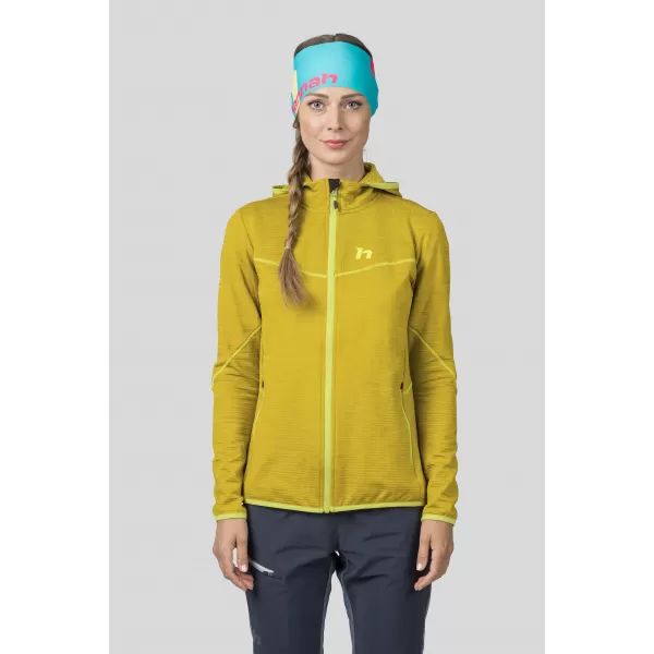 Ženski pulover HANNAH DAGNYS HOODY META CITRONELE 