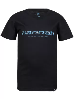 Otroška majica s kratkimi rokavi HANNAH RANDY JR ANTRACIT/TISK