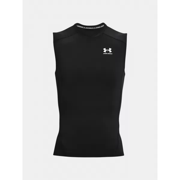  Moška kompresijska majica brez rokavov UNDER ARMOUR HG ARMOUR COMP SL 1361522-001 ČRNA 
