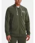Moški pulover UNDER ARMOUR UA RIVAL TERRY LC FZ 1370409-390 ZELENA