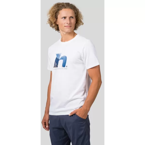  Moška majica s kratkimi rokavi HANNAH MIKO FP BELA 